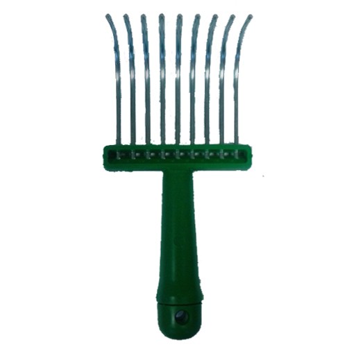 PEINE DE ACEITUNAS MANUAL 9 PUAS METAL