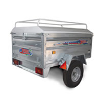 REMOLQUE D-351 CON TAPA METALICA