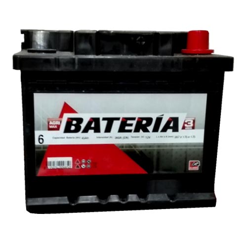 BATERIA CAP 45 AH  207X175X175 + DCHA