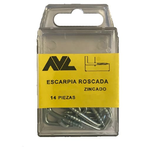 BLISTER ESCARPIA HIERRO ROSCA ZN 19X60