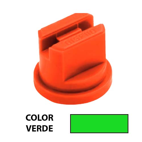 BOQUILLA RAJILLA PLASTICO 110ª VERDE