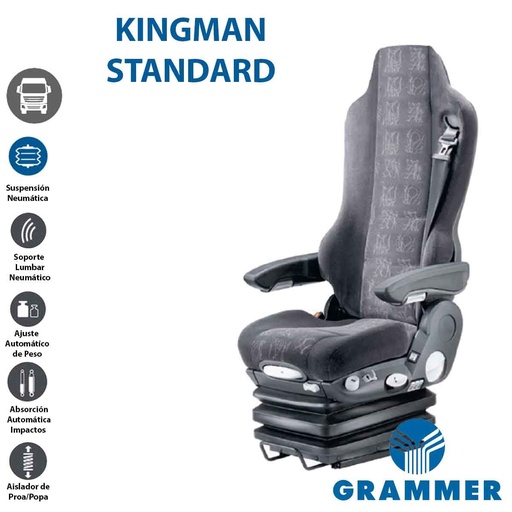 [A1141890] ASIENTO CAMION KINGMAN HP STANDARD