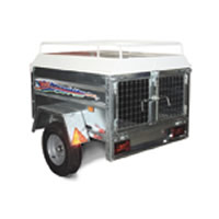 [000038] REMOLQUE DZ-250 TAPA METALICA 2 COMPARTI