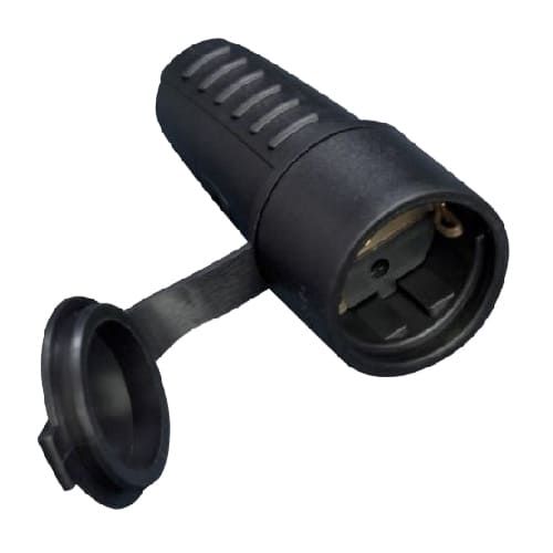 [300791925] BASE AEREA BIPOLAR GOMA TT 16A NEGRA