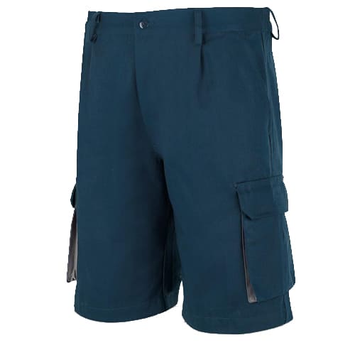 [488SATOP5252] BERMUDA ALGODON AZUL MARINO T-50-52