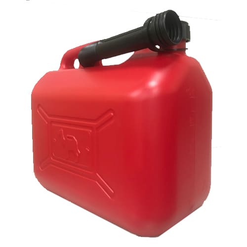 [36589] BIDON HOMOLOGADO PLASTICO ROJO 10 LTS