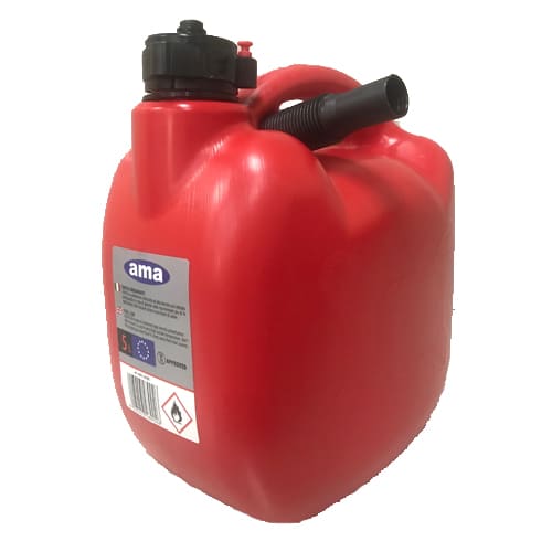 [36588] BIDON ROJO HIDROCARBUROS 5LTS