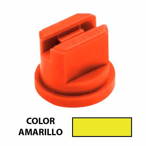 [315] BOQUILLA RAJILLA PLASTICO 110ª AMARILLA