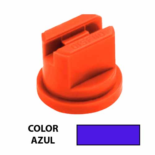 [316] BOQUILLA RAJILLA PLASTICO 110ª AZUL