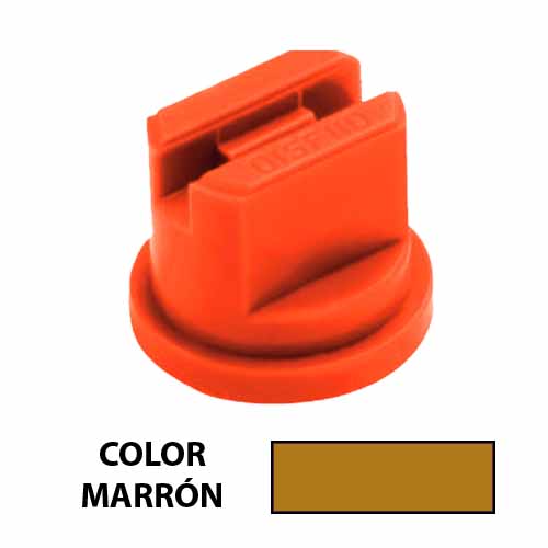 [318] BOQUILLA RAJILLA PLASTICO 110ª MARRON