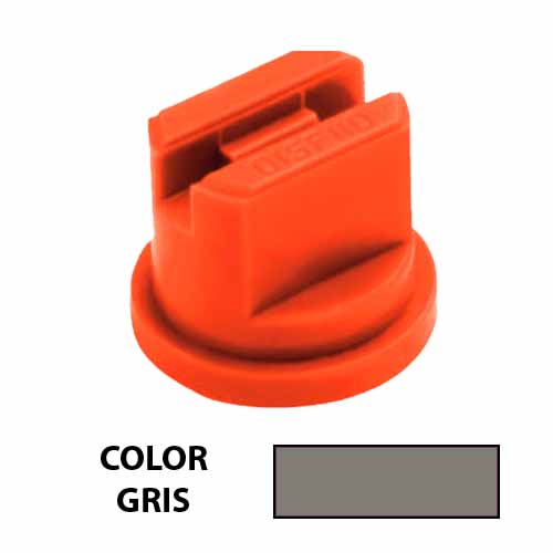 [319] BOQUILLA RAJILLA PLASTICO 110º GRIS