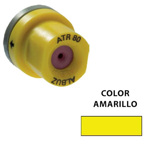 [6719] BOQUILLA TURB. CERAMICA ATR 80º AMARILLA