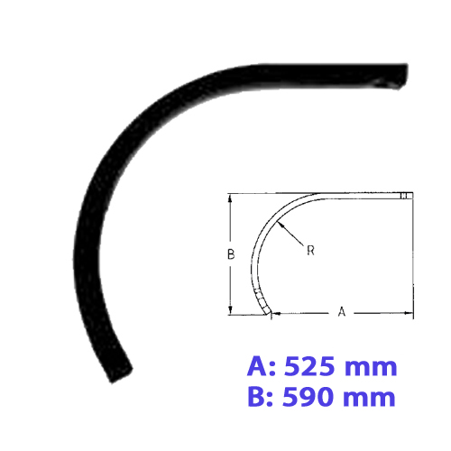 [40X40L] BRAZO CHISEL 40X40 LARGO (2464XL )