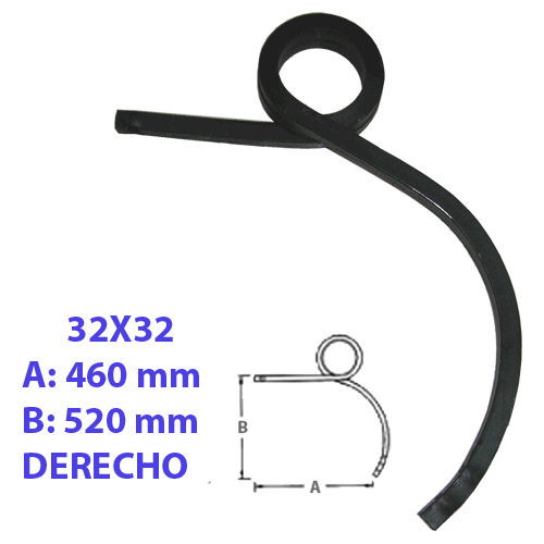 [32X32/22] BRAZO CULTIVADOR 32X32 DCH