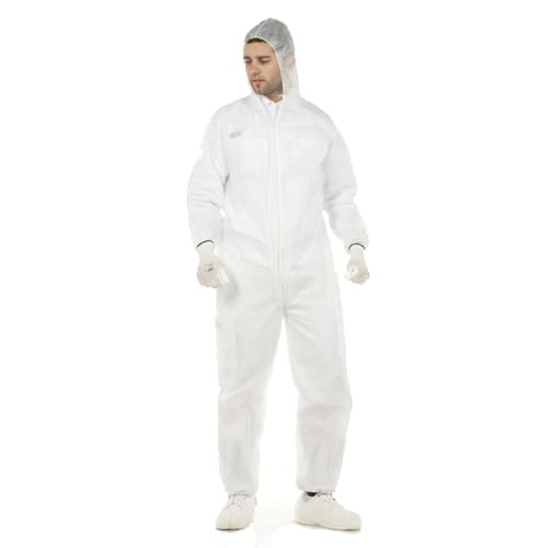 [1188BPPEXL] BUZO POLIPROPILENO ECONOMICO BLANCO T-XL