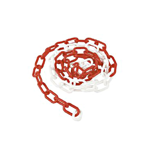 [48010161] CADENA PLASTICO ROJIBLANCA 5MT  6MM.