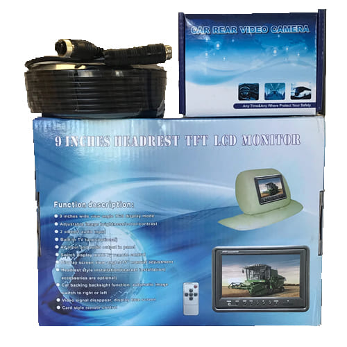 [CAMARA] CAMARA KIT VISION TRASERA 9" CON 1 CAMAR