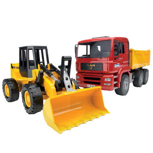 [60002752] CAMION MAN TGA + PALA CARGADORA
