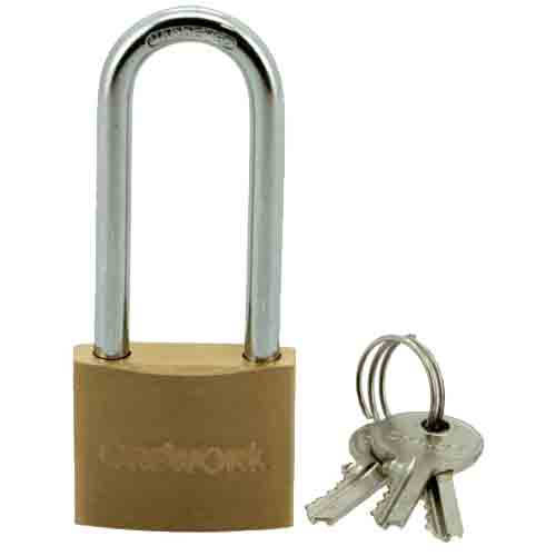 [5879] CANDADO LATON LARGO 50MM BLISTER