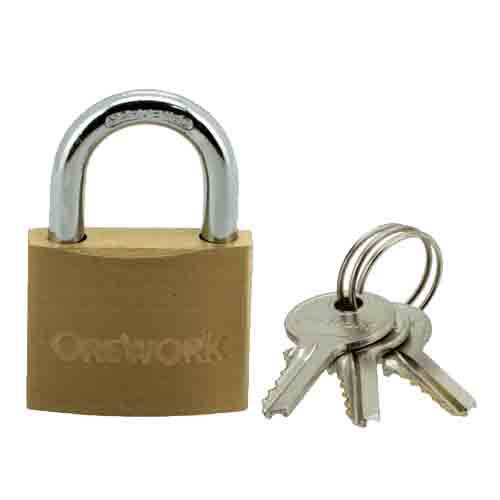 [5880] CANDADO LATON NORMAL 50MM BLISTER
