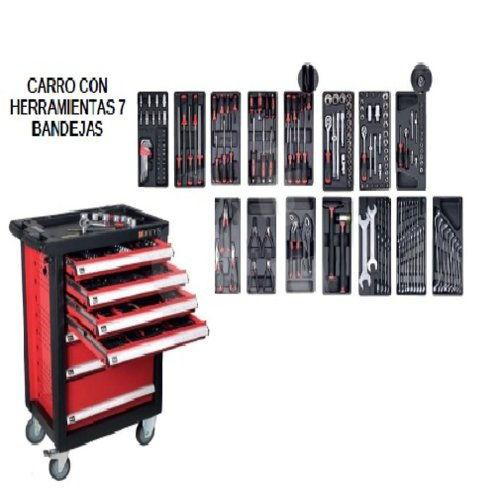 [ES74000] CARRO DE HERRAMIENTAS 7 BANDEJAS COMPLET