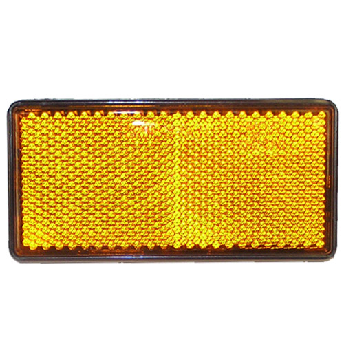 [MER04027] CATADIOPTRICO RECTANGULAR AD AMBAR