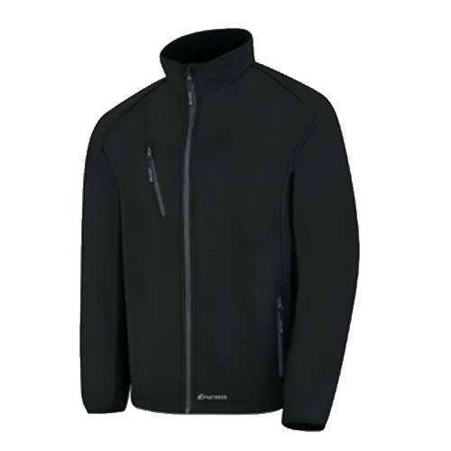 [6453] CAZADORA SOFT SHELL NEGRO CUARZO T-XXL