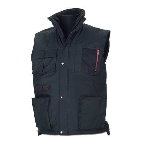 [288VPNM] CHALECO SWAT FORRO POLAR  NEGRO T-M