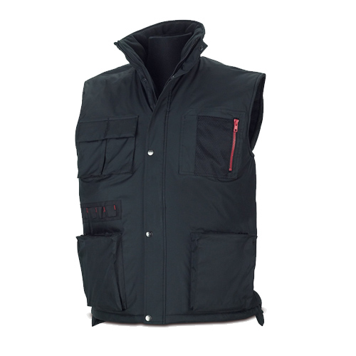 [288VPNXL] CHALECO SWAT FORRO POLAR NEGRO T-XL