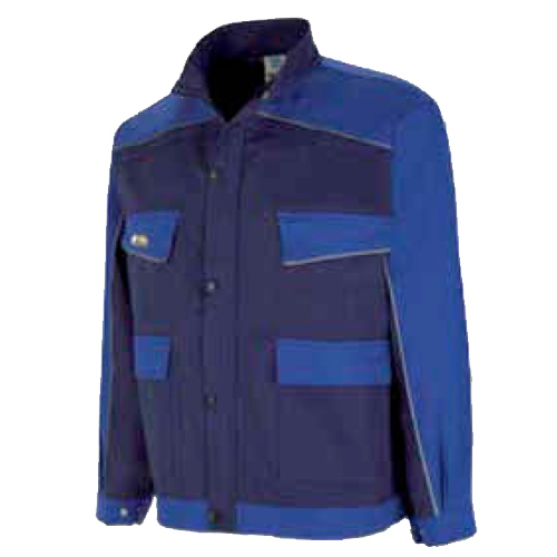 [588CAZA6466] CHAQUETA CANVAS AZUL-AZULINA 64/66