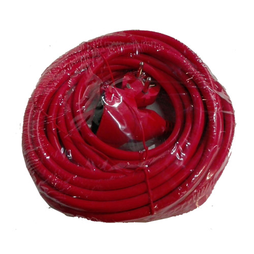 [21019] ALARGADERA DE CABLE 10 M  ROJA 3X1,5 mm2