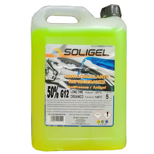 [6921] ANTICONGELANTE 50% AMARILLO G-12